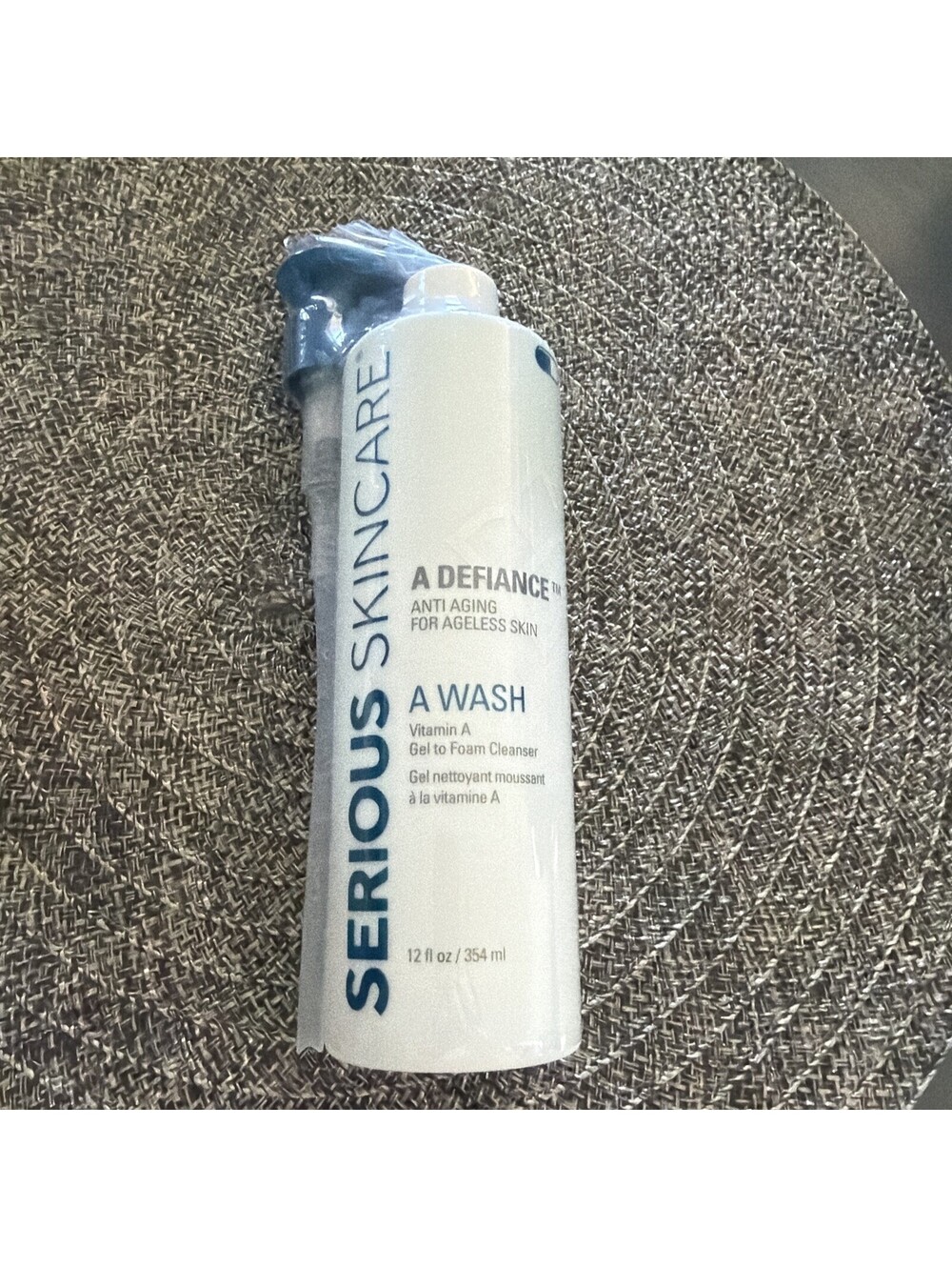 Serious Skincare A Defiance A Wash Anti Aging Gel To Foam Cleanser 12oz New
